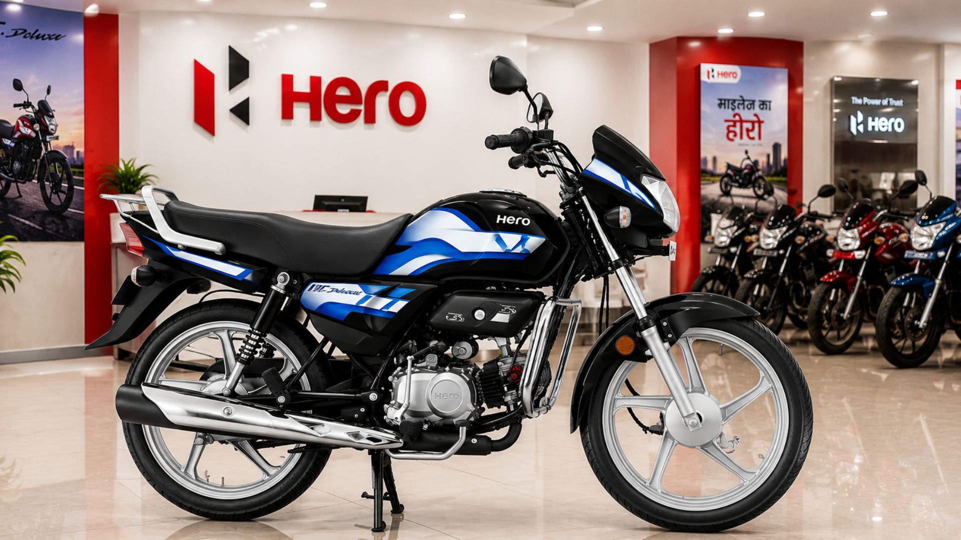 Great budget Hero bikes: The best option for the middle class, starting at just ₹59,477