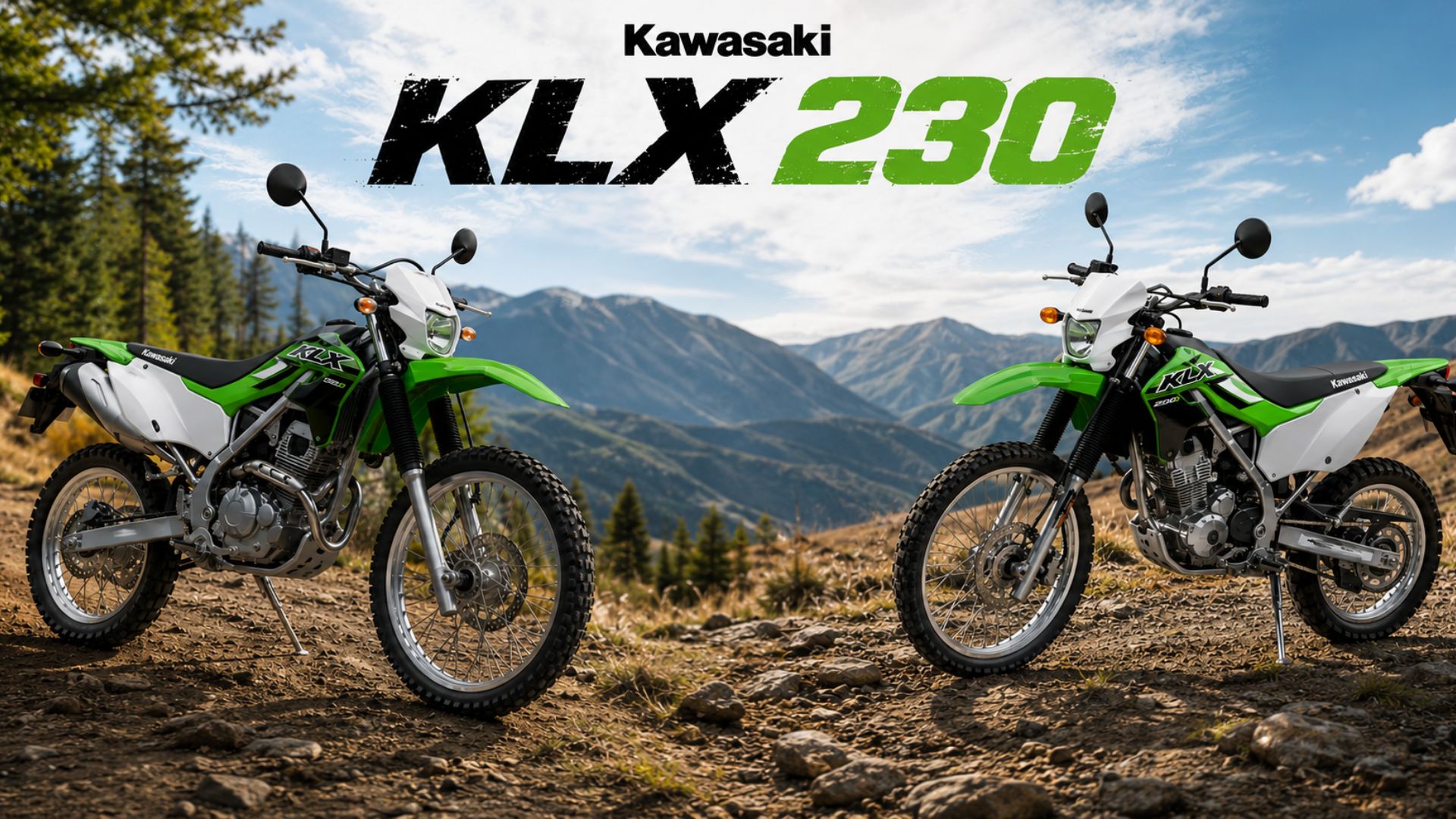 Kawasaki KLX230 and KLX230 S: Now available for shorter riders too