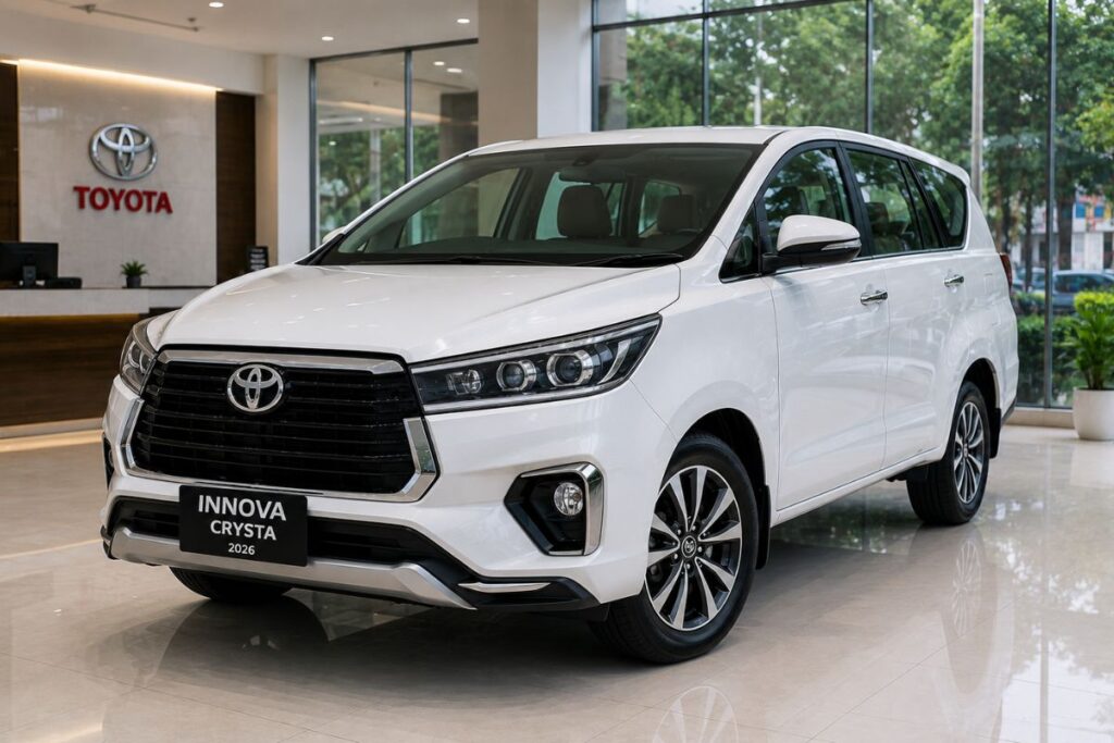 New Toyota Innova Crysta 2026