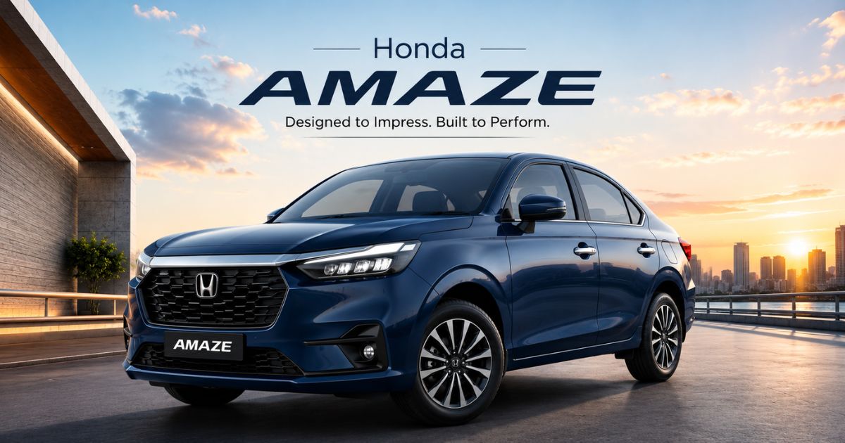 Has it become easy to bring home the Honda Amaze? Know your EMI and important details after Rs 1 lakh down payment.