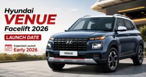 Hyundai Venue Facelift 2026 Launch Date: New Design, Features, Price and Full Details