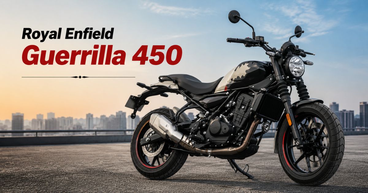 Royal Enfield Guerrilla 450 gets more expensive: Full details