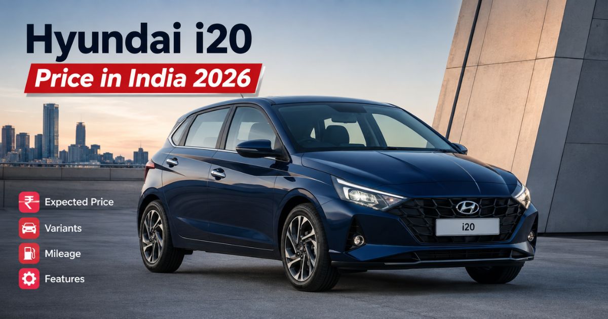Hyundai i20 Price in India 2026