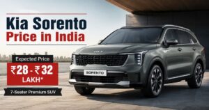 Kia Sorento Price in India