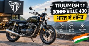 Triumph Bonneville 400 launched in India